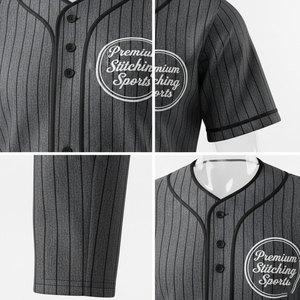 Uniformes de baseball personnalisés pour hommes à bas prix par sublimation - Product Image 6
