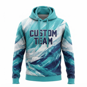 Sudadera con Capucha Extra Grande Personalizada de Algodón con Diseño Personalizado, Nombre del Jugador, Impresión Digital y Adornos de Diamantes de Imitación - Product Image 4