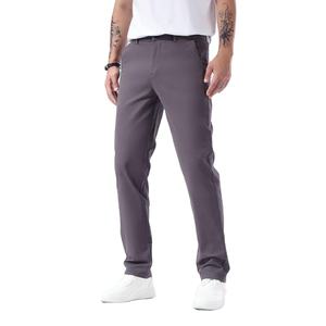 Chino pour homme coupe athlétique fabriqué avec des coutures renforcées 100% coton doux et coupe décontractée Pantalon chino respirant pour homme - Product Image 3