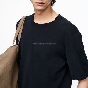 เสื้อยืดผ้าคอตตอนทรงสลิมฟิตสำหรับผู้ชายเสื้อยืดผ้า100% ปรับแต่งได้ - Product Image 4