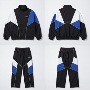 Ensemble de survêtement d'hiver personnalisé pour homme : veste coupe-vent et pantalon respirant pour la course, la gym, le jogging et les activités sportives - Product Image 1