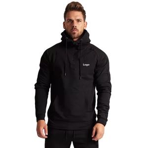 Survêtements à fermeture éclair pour hommes logo personnalisé avec vêtements de sport logo personnalisé deux pièces décontractés automne en hiver porter des survêtements - Product Image 1