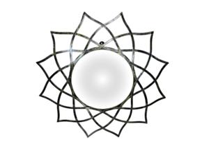 Espejo de pared de metal rústico de 50 piezas hecho a mano, último diseño para decoración del hogar, decoración elegante para sala de estar y dormitorio - Product Image 4