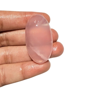 Prix de gros – Pierres précieuses naturelles en quartz rose, lisses, formes mélangées, cabochons pour la fabrication de bijoux, bonne qualité - Product Image 2