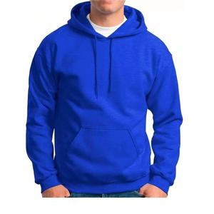 Sweat à capuche unisexe en polaire unie pour homme - Polyester/coton écologique - Streetwear - Hiver - Casual - Hip Hop - Product Image 4