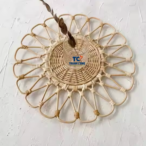 Leading 2024 napperon de Table en rotin naturel napperons tissés en osier en gros pour Tables cuisine ou fête fabriqués au Vietnam - Product Image 3