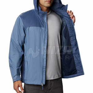 Best Design <b>Men</b> Waterproof <b>Rain</b> <b>Jacket</b> with <b>Lightweight</b> Breathable Outdoor <b>jacket</b> Best Design <b>Rain</b> <b>Jacket</b> - Product Image 2