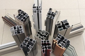 Portes pliantes industrielles modernes Noir Blanc Mat Résistantes au vent Résistantes aux ouragans Aluminium vertical à battants Isolation thermique - Product Image 2