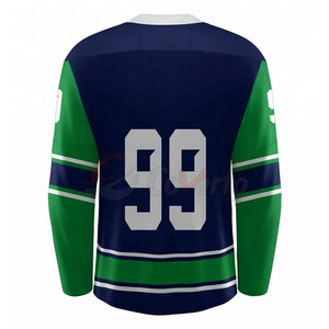 Maillot de hockey sur glace pour homme, taille adulte, sur mesure, maillot de hockey sur glace sublimé personnalisé pour équipe, pas cher - Product Image 3