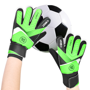 Gants de gardien de but de football pour enfants et jeunes, en latex, avec logo personnalisé de haute qualité - Product Image 2