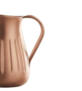 Grande carafe à eau en cuivre fini, style antique, pour bar, vin, jus, en métal, faite à la main, à prix abordable - Product Image 6