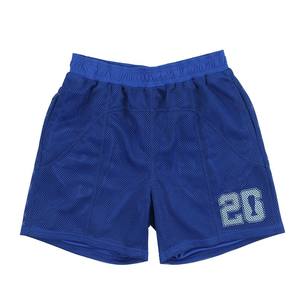 Shorts de bain pour hommes en polyester 100% personnalisés, séchage rapide, respirants, impression numérique, couleur unie, doublure en maille écologique - Product Image 3