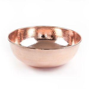 Cuenco de Cobre Premium para Pedicura, Hecho a Mano, para Spa, Baño de Pies, Duradero, Lujoso, Esencial para la Belleza - Product Image 4