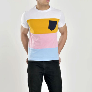 T-shirts Streetwear Personnalisables Vierges à Design Simple – T-shirt Homme 100% Coton de Haute Qualité, Décontracté, Imprimé, en Jersey Anti-Plis - Product Image 4