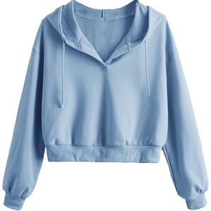 New Trending <b>Women</b> Hoodies <b>Sweatshirt</b> New Arrival Casual Pullovers Trendy <b>Long</b> Sleeve Oversize Solid Color <b>Sweatshirt</b> <b>For</b> <b>Women</b> - Product Image 2