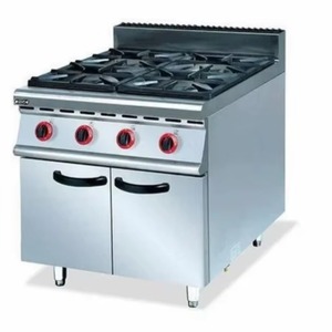 Indian Exporter Stainless Steel Four Burner Range For Commercial Kitchen Use Long Lasting Design Available In Bulk Quantity - Product Image 3
