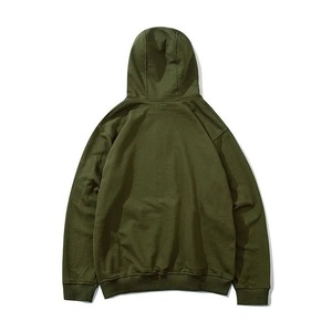 Sweat-shirts à capuche zippés pour hommes de qualité supérieure, 100% coton, manches longues, avec poche, décontractés, pour tous les jours, hiver - Product Image 3