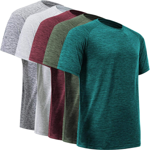 <b>Black</b> Custom Men's T-<b>Shirts</b> Short Sleeve O-Neck Cotton Worsted Fabric Front Logo Formal Style Loose Fit Anti-Pilling 230g <b>Silk</b> - Product Image 5