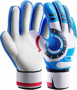 Professional Football Goalkeeper <b>Gloves</b> Breathable Non Slip Hand <b>Grips</b> Full Finger PU Latex Soccer Goalie Custom Logo Outdoor - Product Image 6