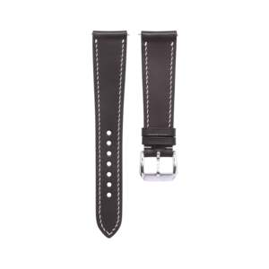 Bracelet en cuir grainé lisse multicolore avec logo personnalisé, taille et longueur ajustables, résistant aux intempéries, cuir de luxe, usine de montres de luxe - Product Image 5