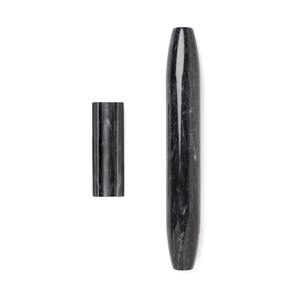 Black Marble Rolling Pin Rod Style with <b>Stand</b> for Baking <b>Pizza</b> Bread Cookie Cake Pastry And Home Kitchen Display Gift From India - Product Image 4