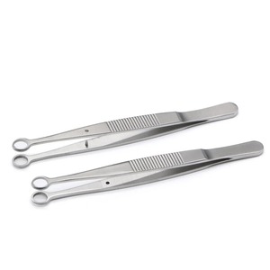 1 <b>Pc</b> Class I Stainless Steel Chalazion Forceps 5mm Round Ophthalmic Surgical Instrument <b>Set</b> Manual - Product Image 5