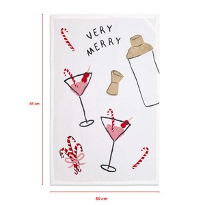High Quality Modern Printed Design Christmas Kitchen Towel Top Selling Customized Cotton Kitchen Towels at Best Price. - Product Image 5