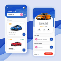Desarrollo de Aplicaciones Móviles para Alquiler de Autos RoyalCraft Enterprise, Android, MAC, Reserva de Stock, Calendario, Verificación de Conductores, Listas de Vehículos, Seguro