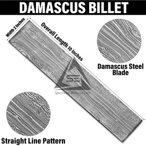 Nuevo Estilo, Último Diseño, Placas de Acero de Damasco en Blanco, Fabricación Profesional, Placas de Acero de Damasco en Blanco en Oferta - Product Image 2