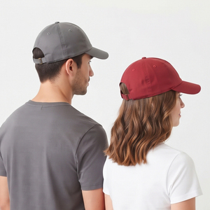 Gorra de Béisbol de Alta Calidad, 6 Paneles, Estructurada, de Sarga de Algodón, Unisex, con Correa Ajustable, Gorra Deportiva Lisa al por Mayor - Product Image 4