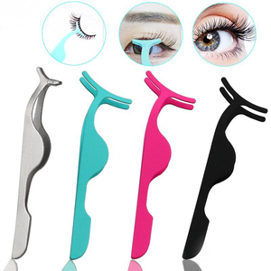Volume Tweezers Deep <b>Angled</b> Pointed Eyelash Applicator Tweezer Manicure <b>Tool</b> Forceps Clippers Eyelash - Product Image 2