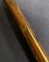 Canne de marche nautique steampunk en laiton, légère, personnalisable, robuste, en bois et métal, 12 pouces