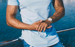 T-shirts pour hommes en gros, t-shirts pour hommes de haute qualité 100% coton, t-shirts à manches courtes - Product Image 4