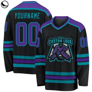 Maillots de hockey sur glace en polyester personnalisés OEM, sublimation numérique, broderie en twill, 260g, toutes tailles, Eoin Winston Sports - Product Image 2