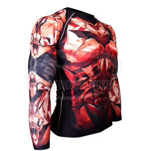 เสื้อรัดรูปพิมพ์ลายซับลิเมชันสำหรับใส่ออกกำลังกายในยิม - Product Image 6