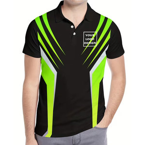 Chemises polo de travail personnalisées pour entreprises, impression intégrale, col respirant, adaptées aux activités de plein air, chemise de cricket - Product Image 3