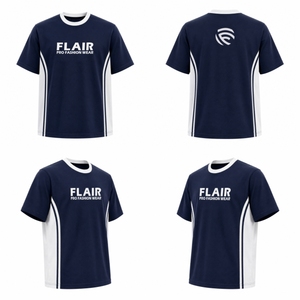 Camiseta Personalizada Extra Grande de Estilo Urbano con Paneles Raglán |   Camiseta Casual de Lona de Algodón Ecológica de 220g para Hombre - Product Image 1