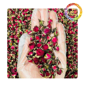 Bourgeons de roses séchées naturelles pour le thé aux fleurs, ingrédient pour tisanes, vente en gros - Product Image 2