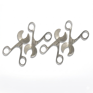 Tijeras para Cordón Umbilical, Instrumentos de Microcirugía de Primera Calidad, Juego de Instrumentos Manuales de Acero Inoxidable de Alta Calidad - Product Image 2