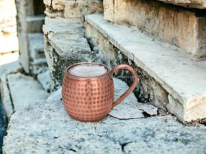 Taza de Cobre Pulida Hecha a Mano, Estilo Clásico, Artesanía Tayyab para Hoteles, Restaurantes, Regalos Empresariales de la India - Product Image 5
