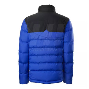 Veste matelassée en coton coupe-vent, veste matelassée en coton robuste, veste matelassée en coton à design isolant - Product Image 2