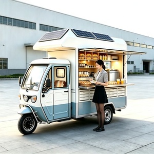 Carrito de Comida con Máquina Comercial para Hacer Papas Fritas con Cortadora y Freidora Continua para Producción - Product Image 5