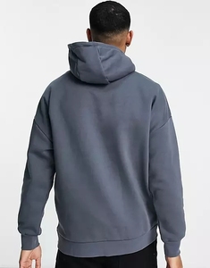 Sweat-shirts en molleton français 320 g/m², impression de logo personnalisée, sweat-shirt pour homme sans cordon - Product Image 2