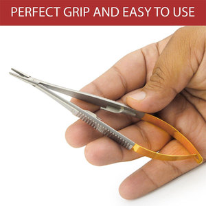 General Surgery <b>Needle</b> Holder Stainless Steel Tool for Precision Stitch Placement and Tissue Repair Procedures - Product Image 1