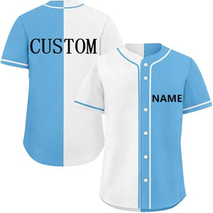 Camiseta de Béisbol Premium Transpirable de Secado Rápido 100% Poliéster, Uniforme Personalizado para Hombre Adulto con Logotipo y Bolsillos - Product Image 3
