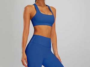 Ropa Deportiva al por Mayor 2026, Ropa de Gimnasio para Mujer, Conjunto de 5 Piezas de Yoga y Fitness en Color Sólido para Mujer - Product Image 3