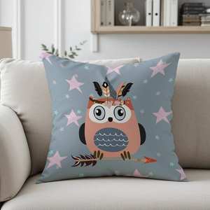 Fundas de almohada y estuches Suministro a granel Último diseño Impresión personalizada Sublimación 100% Funda de cojín de algodón - Product Image 4