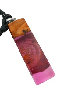 2025 Design Wood & Resin Unique Design Wholesale Pendant Type <b>Necklace</b> <b>Necklace</b> Fashion Jewelry Accessories Women - Product Image 3