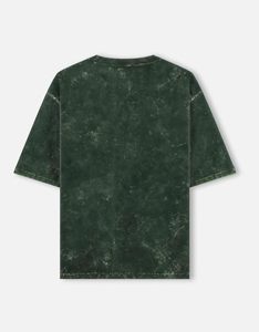 เสื้อยืดวินเทจผู้ชายทรงโอเวอร์ไซส์ ล้างสีแบบแอซิดวอช ทันสมัย เหมาะสำหรับใส่ไปงานปาร์ตี้ - Product Image 1