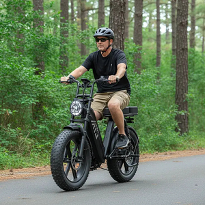 <span class=keywords><strong>Vélo</strong></span> <span class=keywords><strong>électrique</strong></span> à pneus larges R7 pour femmes, 20 pouces |   <span class=keywords><strong>Vélo</strong></span> <span class=keywords><strong>électrique</strong></span> pour femmes tendance pour la ville et l'extérieur - Product Image 2